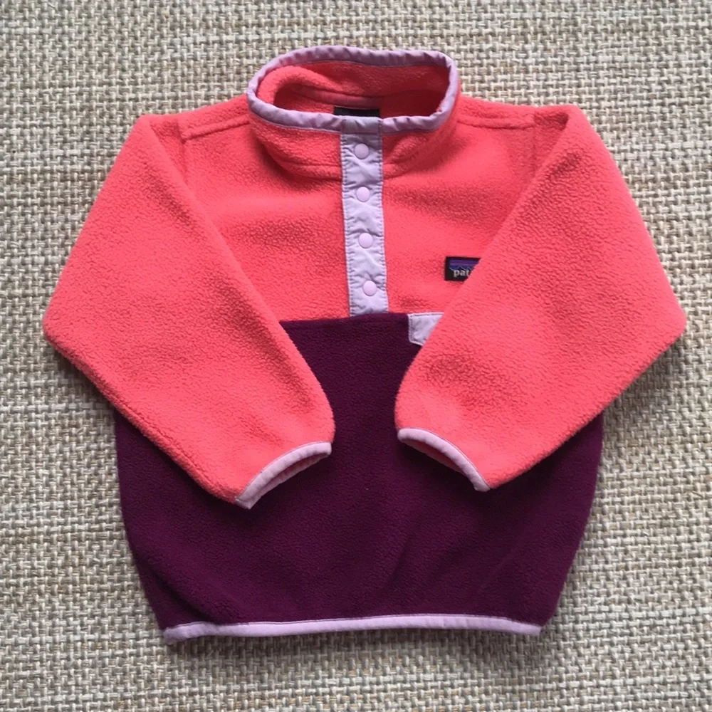 Patagonia Fleece Pullover (size 12-18m)